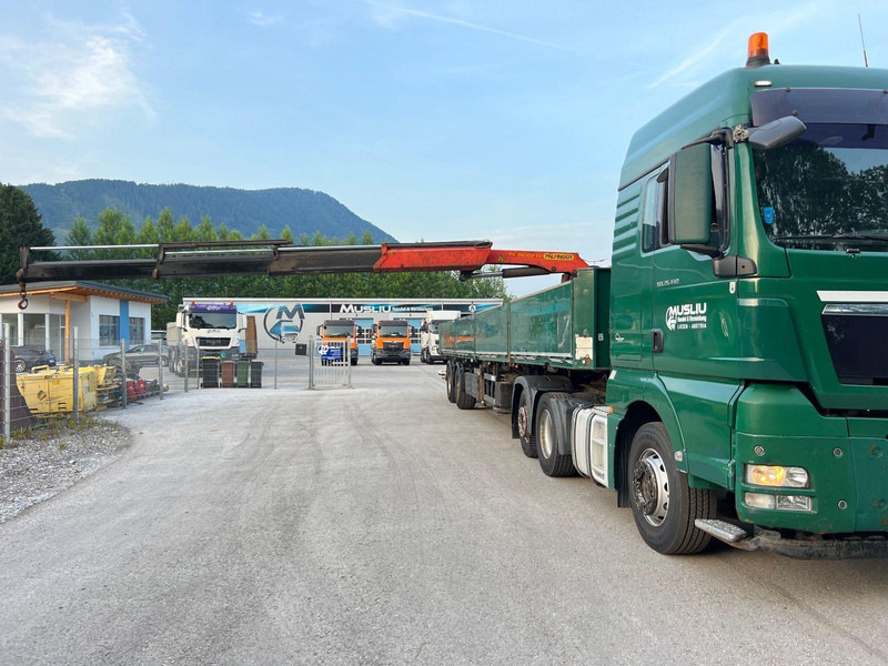 MAN TGX 26.440 6x2 + Flatbed semi trailer + Crane PK26002 - Cabeza tractora: foto 4 MAN TGX 26.440 6x2 + Flatbed semi trailer + Crane PK26002 - Cabeza tractora: foto 4