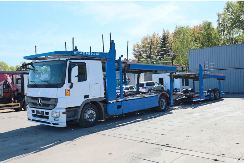 Mercedes-Benz Actros 1841 Car transporter + Trailer - Cabeza tractora: foto 1 Mercedes-Benz Actros 1841 Car transporter + Trailer - Cabeza tractora: foto 1