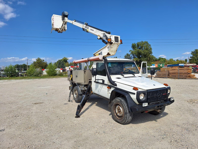Camión, Camión grúa Mercedes-Benz G 300 d 4x4 - Lifting basket: foto 1