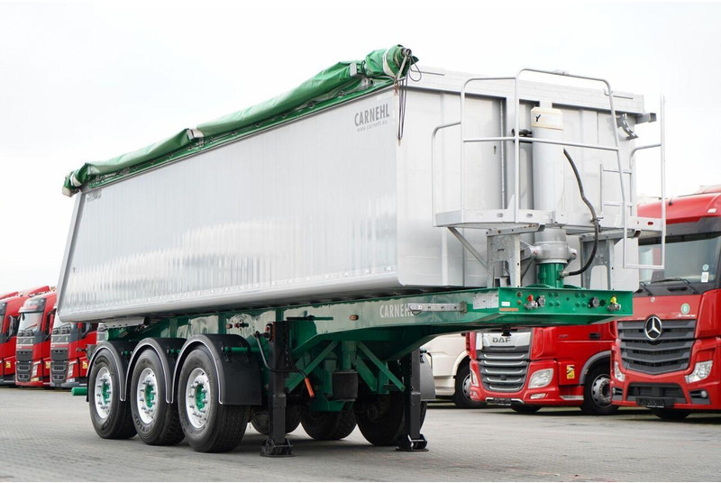 Carnehl WYWROTKA 24 M3 / 5 200 KG !! / MAŁO UŻYWANA / OŚ PODNOSZONA / AL - Semirremolque volquete: foto 1 Carnehl WYWROTKA 24 M3 / 5 200 KG !! / MAŁO UŻYWANA / OŚ PODNOSZONA / AL - Semirremolque volquete: foto 1