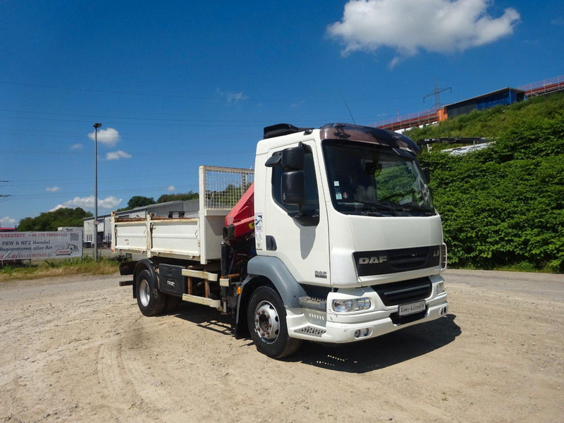 DAF 55.220 KRAN/KIPPER/KLIM A - Camión caja abierta, Camión grúa: foto 4 DAF 55.220 KRAN/KIPPER/KLIM A - Camión caja abierta, Camión grúa: foto 4