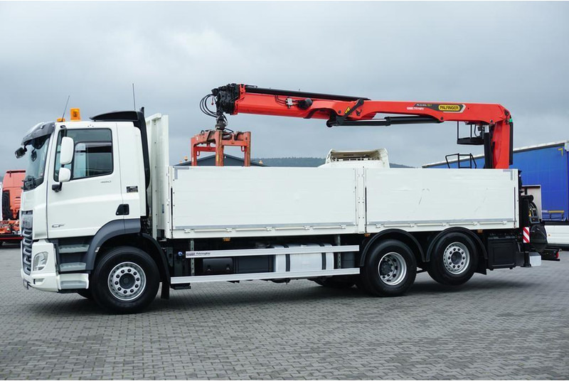 DAF CF / 480 / 6 X 2 / SKRZYNIOWY + HDS / PALFINGER PK 22 001L / OŚ - Camión caja abierta, Camión grúa: foto 5 DAF CF / 480 / 6 X 2 / SKRZYNIOWY + HDS / PALFINGER PK 22 001L / OŚ - Camión caja abierta, Camión grúa: foto 5