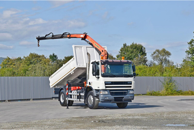 DAF CF 75.310 Kipper 4,30 m* KRAN * TOPZUSTAND - Camión volquete: foto 2 DAF CF 75.310 Kipper 4,30 m* KRAN * TOPZUSTAND - Camión volquete: foto 2