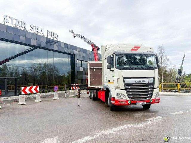 DAF XF 440 6x2 Fassi F365 FLY JIBCranePallet Grippe - Camión caja abierta, Camión grúa: foto 2 DAF XF 440 6x2 Fassi F365 FLY JIBCranePallet Grippe - Camión caja abierta, Camión grúa: foto 2