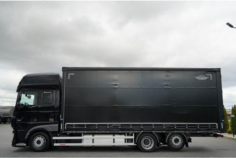 DAF XF 480 / SOLÓWKA / 6X2 / MEGA / OŚ PODNOSZONA / I-PARK COOL / 20 - Camión lona: foto 5 DAF XF 480 / SOLÓWKA / 6X2 / MEGA / OŚ PODNOSZONA / I-PARK COOL / 20 - Camión lona: foto 5