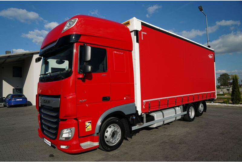 DAF XF 480 / SOLÓWKA / SSC / 6X2 / OŚ PODNOSZONA / WIELTON / PRZEJAZ - Camión lona: foto 2 DAF XF 480 / SOLÓWKA / SSC / 6X2 / OŚ PODNOSZONA / WIELTON / PRZEJAZ - Camión lona: foto 2