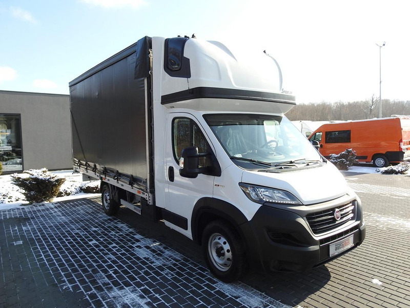 Fiat DUCATO PLANDEKA 10 PALET WEBASTO TEMPOMAT KLIMATYZACJA LEDY PNEU - Furgoneta con lona: foto 4 Fiat DUCATO PLANDEKA 10 PALET WEBASTO TEMPOMAT KLIMATYZACJA LEDY PNEU - Furgoneta con lona: foto 4