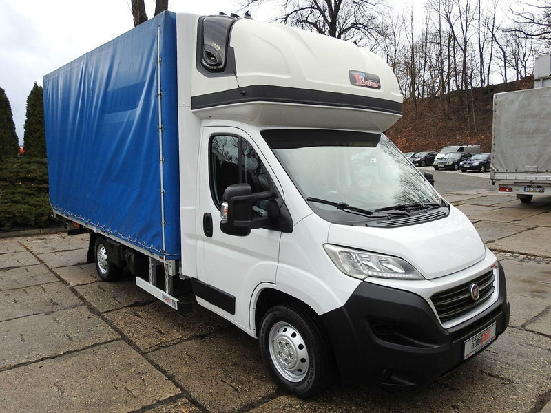 Fiat DUCATO PLANDEKA WINDA 9 PALET WEBASTO TEMPOMAT KLIMATYZACJA LEDY - Furgoneta con lona: foto 4 Fiat DUCATO PLANDEKA WINDA 9 PALET WEBASTO TEMPOMAT KLIMATYZACJA LEDY - Furgoneta con lona: foto 4