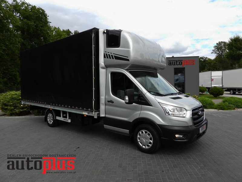 Ford TRANSIT PLANDEKA 10 PALET WEBASTO TEMPOMAT LEDY PNEUMATYKA KLIMA - Furgoneta con lona: foto 1 Ford TRANSIT PLANDEKA 10 PALET WEBASTO TEMPOMAT LEDY PNEUMATYKA KLIMA - Furgoneta con lona: foto 1