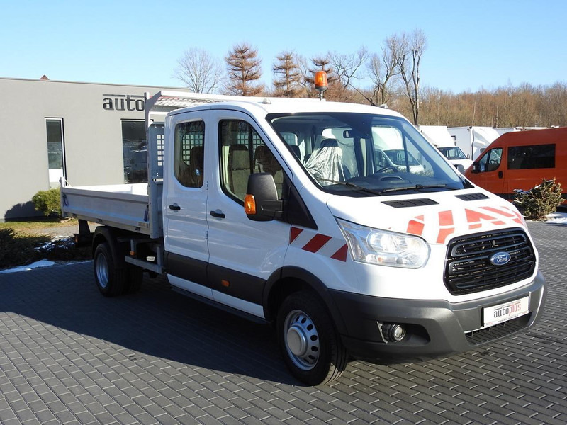 Ford TRANSIT WYWROTKA PODWÓJNA KABINA DOKA 6 MIEJSC TEMPOMAT KLIMATYZ - Furgoneta basculante, Furgoneta combi: foto 4 Ford TRANSIT WYWROTKA PODWÓJNA KABINA DOKA 6 MIEJSC TEMPOMAT KLIMATYZ - Furgoneta basculante, Furgoneta combi: foto 4