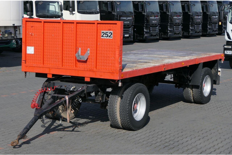 Fruehauf CODER / PRZYCZEPA DO BUDOWLANKI / Długość : 6 M / waga: 3900 kg - Remolque plataforma/ Caja abierta: foto 1 Fruehauf CODER / PRZYCZEPA DO BUDOWLANKI / Długość : 6 M / waga: 3900 kg - Remolque plataforma/ Caja abierta: foto 1