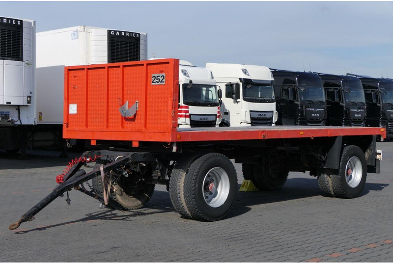 Fruehauf CODER / PRZYCZEPA DO BUDOWLANKI / Długość : 6 M / waga: 3900 kg - Remolque plataforma/ Caja abierta: foto 2 Fruehauf CODER / PRZYCZEPA DO BUDOWLANKI / Długość : 6 M / waga: 3900 kg - Remolque plataforma/ Caja abierta: foto 2