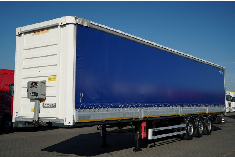 Fruehauf FIRANKA / BURTOWA / STANDARD / MOCNA PODŁOGA / OŚ PODNOSZONA / S - Semirremolque lona: foto 1 Fruehauf FIRANKA / BURTOWA / STANDARD / MOCNA PODŁOGA / OŚ PODNOSZONA / S - Semirremolque lona: foto 1