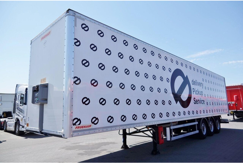 Fruehauf KONTENER / KOFFER / ROLETA / PODŁOGA BARDZO MOCNA : SZYNA-DESKA - Semirremolque caja cerrada: foto 4 Fruehauf KONTENER / KOFFER / ROLETA / PODŁOGA BARDZO MOCNA : SZYNA-DESKA - Semirremolque caja cerrada: foto 4