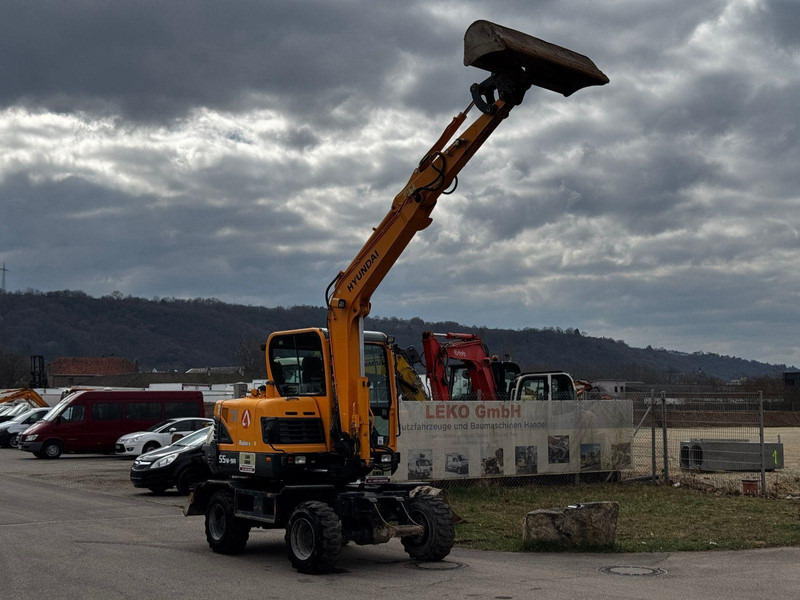 Hyundai Robex 55W-9A - Excavadora de ruedas: foto 2 Hyundai Robex 55W-9A - Excavadora de ruedas: foto 2