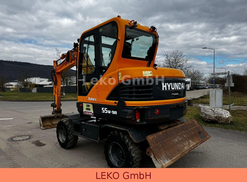 Hyundai Robex 55W-9A Mit Drei Löffeln - Excavadora de ruedas: foto 5 Hyundai Robex 55W-9A Mit Drei Löffeln - Excavadora de ruedas: foto 5