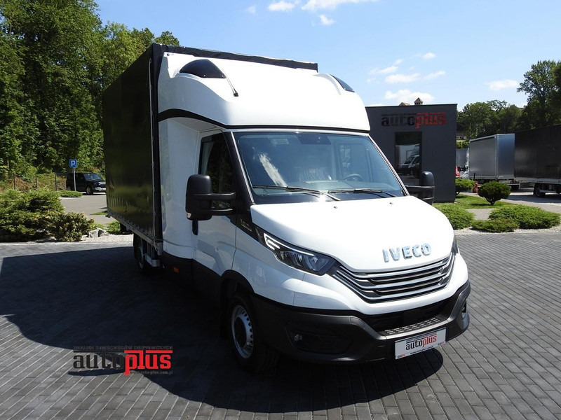 Iveco DAILY 35S18 NOWY PLANDEKA 8 PALET TEMPOMAT NAWIGACJA LEDY AUTOMA - Furgoneta con lona: foto 1 Iveco DAILY 35S18 NOWY PLANDEKA 8 PALET TEMPOMAT NAWIGACJA LEDY AUTOMA - Furgoneta con lona: foto 1