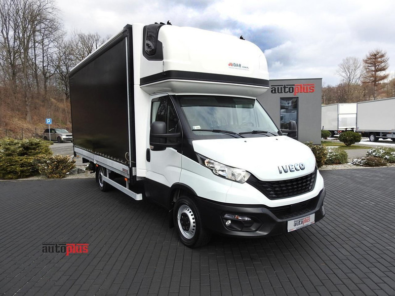 Iveco DAILY 35S18 PLANDEKA 10 PALET WEBASTO TEMPOMAT KLIMATYZACJA 18 - Furgoneta con lona: foto 1 Iveco DAILY 35S18 PLANDEKA 10 PALET WEBASTO TEMPOMAT KLIMATYZACJA 18 - Furgoneta con lona: foto 1