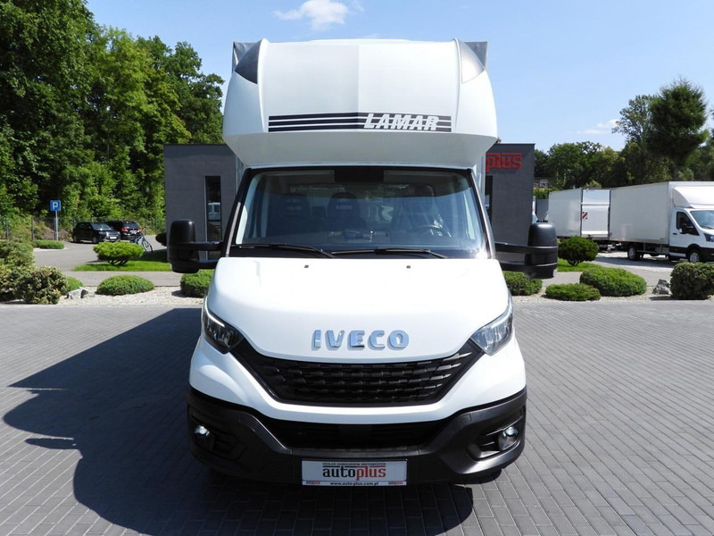 Iveco DAILY 35S18 PLANDEKA 10 PALET WEBASTO TEMPOMAT LEDY PNEUMATYKA K - Furgoneta con lona: foto 5 Iveco DAILY 35S18 PLANDEKA 10 PALET WEBASTO TEMPOMAT LEDY PNEUMATYKA K - Furgoneta con lona: foto 5
