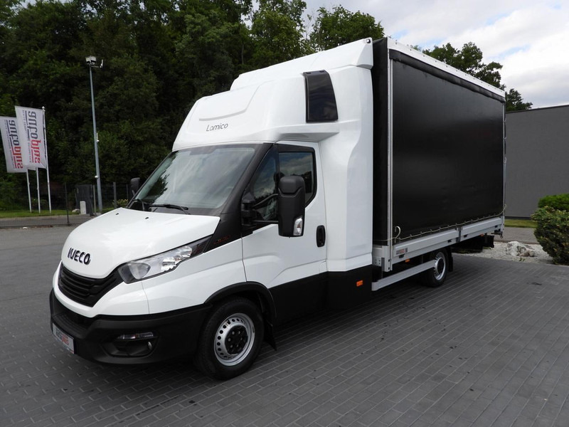Iveco DAILY 35S18 PLANDEKA WINDA 10 PALET WEBASTO TEMPOMAT PNEUMATYKA - Furgoneta con lona: foto 5 Iveco DAILY 35S18 PLANDEKA WINDA 10 PALET WEBASTO TEMPOMAT PNEUMATYKA - Furgoneta con lona: foto 5