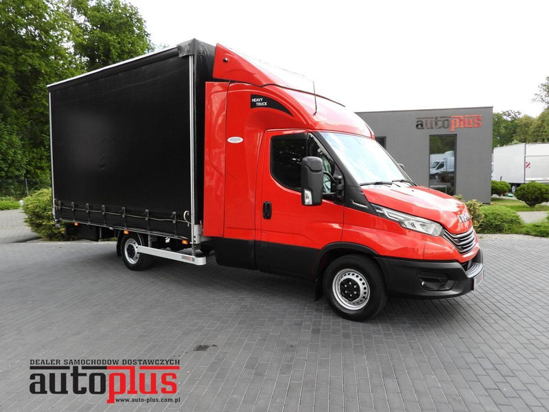 Iveco DAILY 35S21 PLANDEKA 10 PALET WEBASTO TEMPOMAT NAWIGACJA LEDY PN - Furgoneta con lona: foto 1 Iveco DAILY 35S21 PLANDEKA 10 PALET WEBASTO TEMPOMAT NAWIGACJA LEDY PN - Furgoneta con lona: foto 1