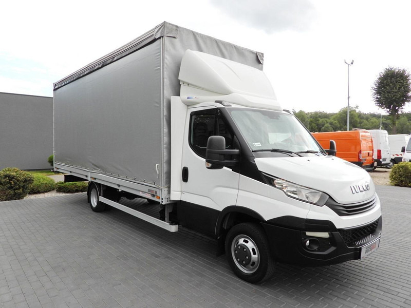 Iveco DAILY 50C15 PLANDEKA 12 PALET TEMPOMAT BLIŹNIACZE KOŁA KLIMATYZA - Furgoneta con lona: foto 4 Iveco DAILY 50C15 PLANDEKA 12 PALET TEMPOMAT BLIŹNIACZE KOŁA KLIMATYZA - Furgoneta con lona: foto 4
