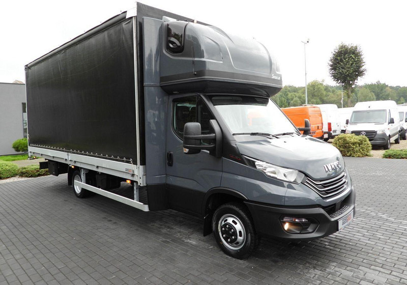 Iveco DAILY 50C18 PLANDEKA 14 PALET WEBASTO TEMPOMAT PNEUMATYKA BLIŹNI - Furgoneta con lona: foto 4 Iveco DAILY 50C18 PLANDEKA 14 PALET WEBASTO TEMPOMAT PNEUMATYKA BLIŹNI - Furgoneta con lona: foto 4