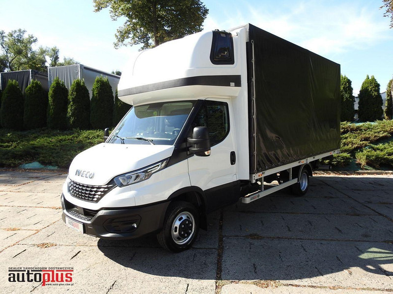 Iveco DAILY 50C18 PLANDEKA WINDA 10 PALET WEBASTO TEMPOMAT NAWIGACJA K - Furgoneta con lona: foto 1 Iveco DAILY 50C18 PLANDEKA WINDA 10 PALET WEBASTO TEMPOMAT NAWIGACJA K - Furgoneta con lona: foto 1