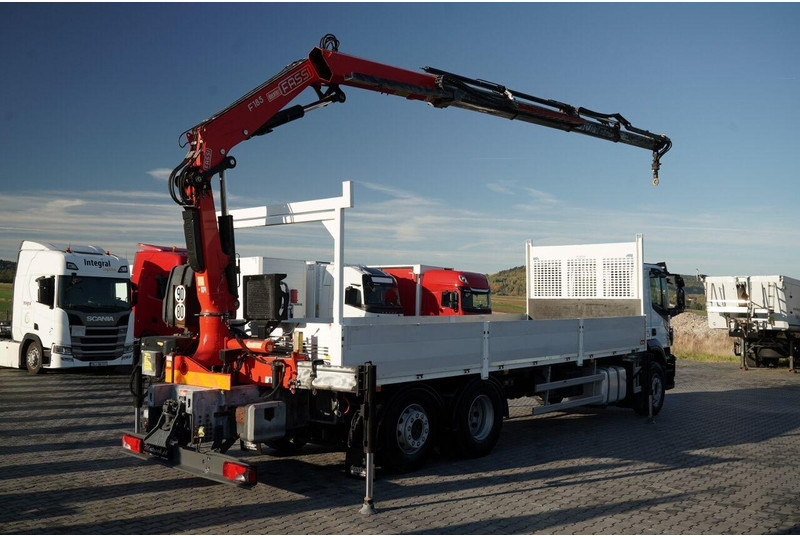 Iveco STRALIS 460 / 6X2 / SKRZYNIOWY 8,1 m + HDS FASSI. F185 MAX UDŹWI - Camión caja abierta, Camión grúa: foto 4 Iveco STRALIS 460 / 6X2 / SKRZYNIOWY 8,1 m + HDS FASSI. F185 MAX UDŹWI - Camión caja abierta, Camión grúa: foto 4