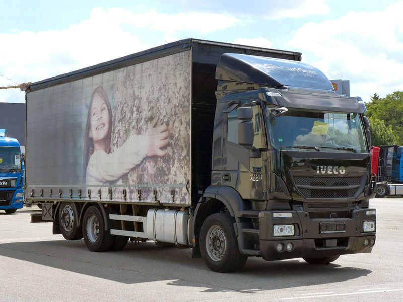 Iveco Stralis 400 TÜV*Euro6*AHK*Lenk/Lift*Klima*Edscha - Camión caja cerrada: foto 1 Iveco Stralis 400 TÜV*Euro6*AHK*Lenk/Lift*Klima*Edscha - Camión caja cerrada: foto 1