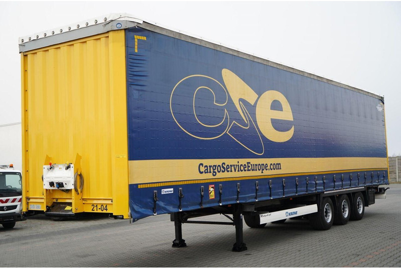 Krone FIRANKA / MEGA / DACH PODNOSZONY / LOW DECK / PLANDEKA ZBROJONA - Semirremolque lona: foto 1 Krone FIRANKA / MEGA / DACH PODNOSZONY / LOW DECK / PLANDEKA ZBROJONA - Semirremolque lona: foto 1