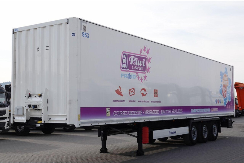 Krone KONTENER / KOFFER / 2021 ROK / OS PODNOSZONA - Semirremolque caja cerrada: foto 2 Krone KONTENER / KOFFER / 2021 ROK / OS PODNOSZONA - Semirremolque caja cerrada: foto 2