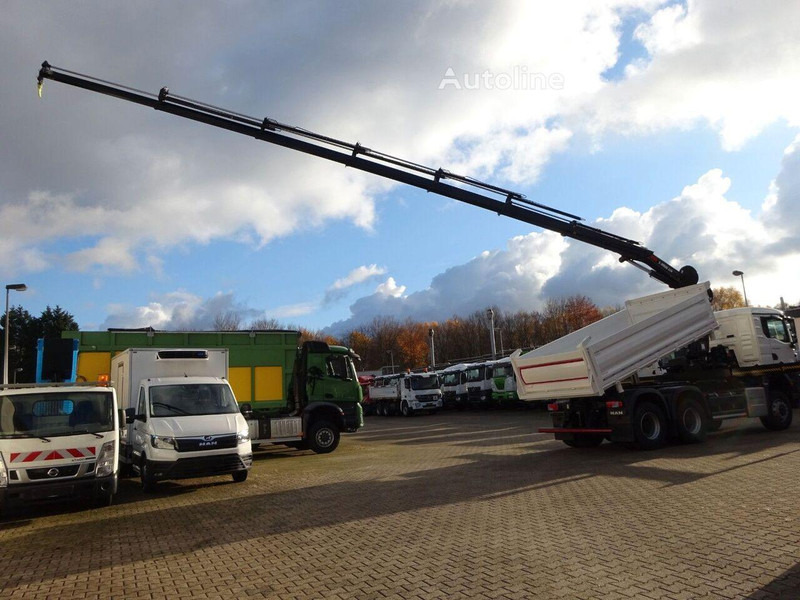 Camión volquete, Camión grúa MAN 33.430 - 3 way tipper+crane 6x6: foto 12 Camión volquete, Camión grúa MAN 33.430 - 3 way tipper+crane 6x6: foto 12