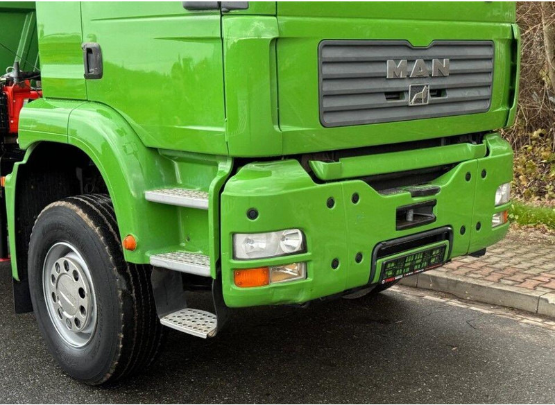 MAN TGA 18.360 Meiller 3-Way Tipper + Crane Palfinger PK 9501 - Camión volquete, Camión grúa: foto 3 MAN TGA 18.360 Meiller 3-Way Tipper + Crane Palfinger PK 9501 - Camión volquete, Camión grúa: foto 3