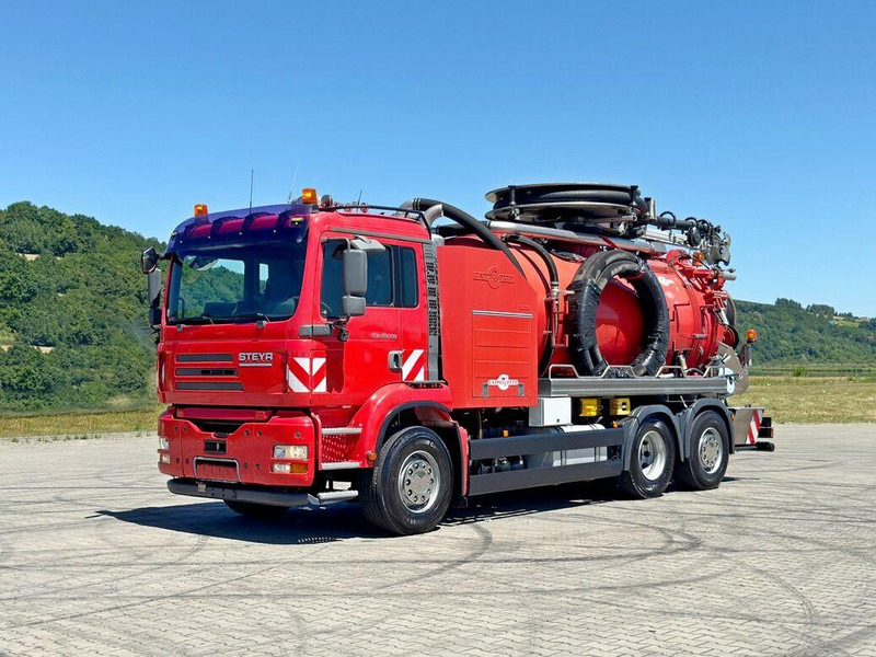 MAN TGA 26.360 * Saug und Spülwagen/CAPPELLOTTO+FUNK - Limpieza de alcantarillado: foto 1 MAN TGA 26.360 * Saug und Spülwagen/CAPPELLOTTO+FUNK - Limpieza de alcantarillado: foto 1