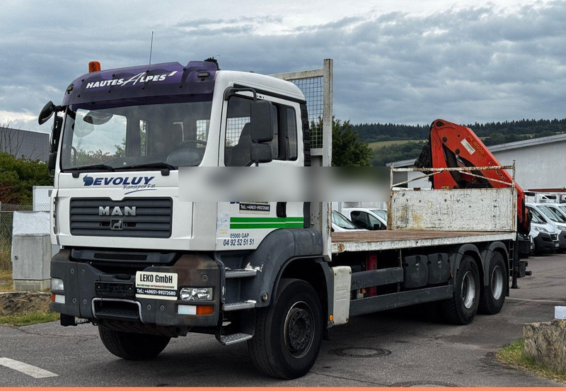 MAN TGA 33.360 - Camión caja abierta, Camión grúa: foto 4 MAN TGA 33.360 - Camión caja abierta, Camión grúa: foto 4