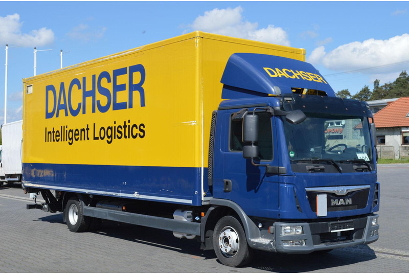 MAN TGL 12.250 CONTAINER+LIFT 1500 kg - Camión caja cerrada: foto 5 MAN TGL 12.250 CONTAINER+LIFT 1500 kg - Camión caja cerrada: foto 5