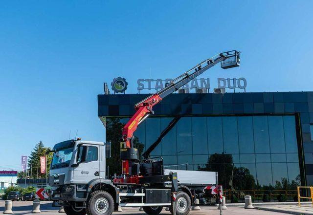 MAN TGM 18.320 4x4 PALFINGER PK 27002 Basket NEW ! - Camión caja abierta, Camión grúa: foto 1 MAN TGM 18.320 4x4 PALFINGER PK 27002 Basket NEW ! - Camión caja abierta, Camión grúa: foto 1