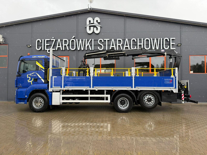 MAN TGS 26.360 - Camión caja abierta, Camión grúa: foto 2 MAN TGS 26.360 - Camión caja abierta, Camión grúa: foto 2