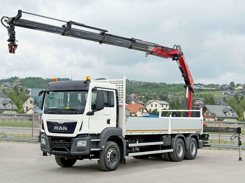 MAN TGS 26.360* FASSI F195A.2.24 / FUNK * 6x4 * TOP - Camión caja abierta, Camión grúa: foto 2 MAN TGS 26.360* FASSI F195A.2.24 / FUNK * 6x4 * TOP - Camión caja abierta, Camión grúa: foto 2