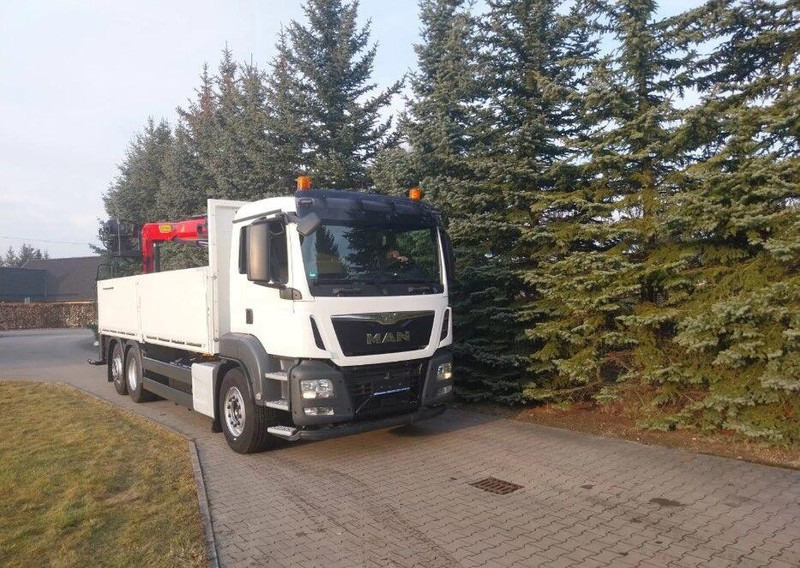MAN TGS 26.400 Crane Palfinger PK 23001L - Camión caja abierta, Camión grúa: foto 2 MAN TGS 26.400 Crane Palfinger PK 23001L - Camión caja abierta, Camión grúa: foto 2