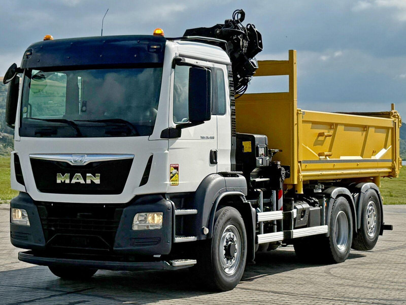 MAN TGS 26.400 * HIAB X-HIDUO 188 E-3 + FUNK * 6x4 - Camión volquete, Camión grúa: foto 5 MAN TGS 26.400 * HIAB X-HIDUO 188 E-3 + FUNK * 6x4 - Camión volquete, Camión grúa: foto 5