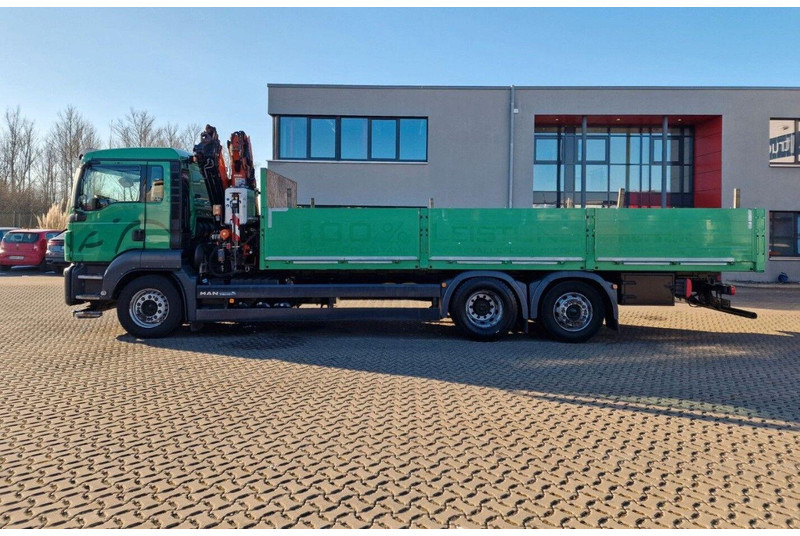 MAN TGS 26.460 6X2 Flatbed + Crane Atlas 172.3E-A4 + RC - Camión caja abierta, Camión grúa: foto 5 MAN TGS 26.460 6X2 Flatbed + Crane Atlas 172.3E-A4 + RC - Camión caja abierta, Camión grúa: foto 5