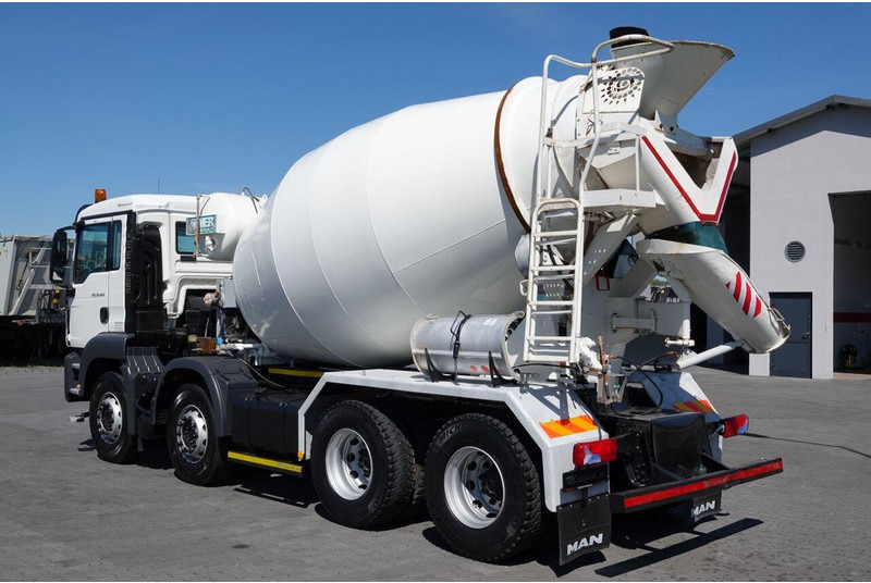 MAN TGS 32.400 / 8X4 / GRUSZKA / BETONOMIESZARKA / 9 M3 / IMER / MAN - Camión hormigonera: foto 4 MAN TGS 32.400 / 8X4 / GRUSZKA / BETONOMIESZARKA / 9 M3 / IMER / MAN - Camión hormigonera: foto 4