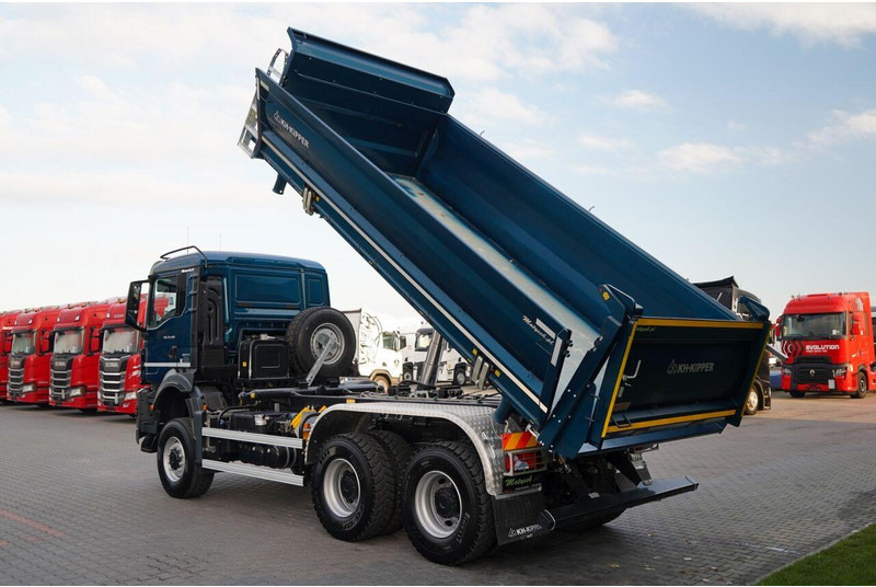 MAN TGS 33.480 / 6X6 / WYWROTKA 3 STRONNA / BORDMATIC / HYDROBURTA / - Camión volquete: foto 4 MAN TGS 33.480 / 6X6 / WYWROTKA 3 STRONNA / BORDMATIC / HYDROBURTA / - Camión volquete: foto 4