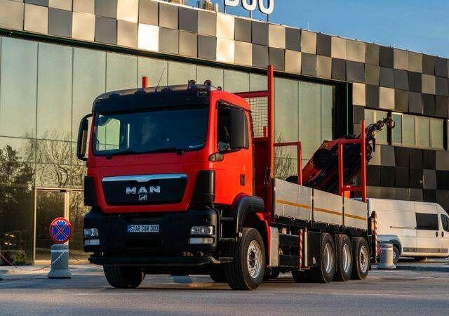 MAN TGS 35.400 - Camión caja abierta, Camión grúa: foto 5 MAN TGS 35.400 - Camión caja abierta, Camión grúa: foto 5