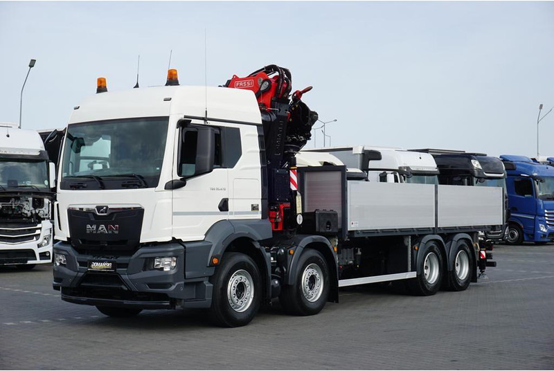 MAN TGS / 35.470 / E 6 / SKRZYNIOWY + HDS / FASSI F 545 / ŁAD. 13 10 - Camión caja abierta, Camión grúa: foto 3 MAN TGS / 35.470 / E 6 / SKRZYNIOWY + HDS / FASSI F 545 / ŁAD. 13 10 - Camión caja abierta, Camión grúa: foto 3