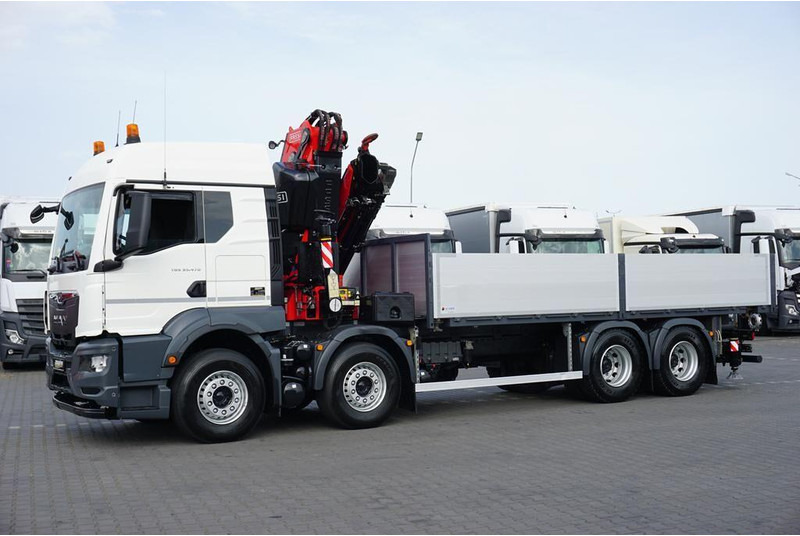 MAN TGS / 35.470 / E 6 / SKRZYNIOWY + HDS / FASSI F 545 / ŁAD. 13 10 - Camión caja abierta, Camión grúa: foto 5 MAN TGS / 35.470 / E 6 / SKRZYNIOWY + HDS / FASSI F 545 / ŁAD. 13 10 - Camión caja abierta, Camión grúa: foto 5