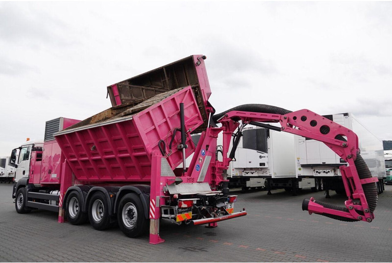 MAN TGS 35.480 / 8X4 / ASENIZACYJNY / ŁADOWARKA PRÓŻNIOWA / WUKO / M - Limpieza de alcantarillado: foto 4 MAN TGS 35.480 / 8X4 / ASENIZACYJNY / ŁADOWARKA PRÓŻNIOWA / WUKO / M - Limpieza de alcantarillado: foto 4