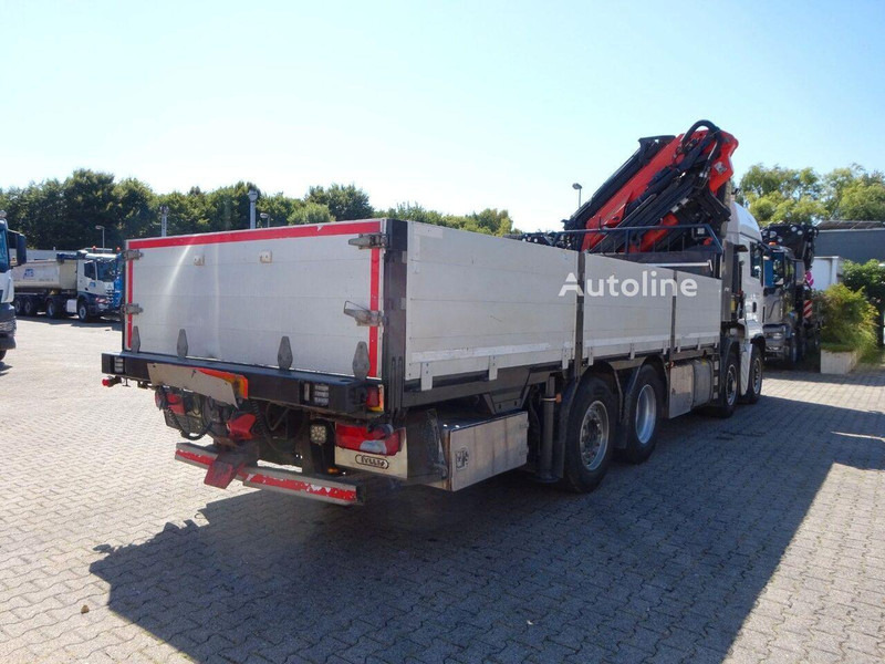 MAN TGS 35.480 - Flatbed + crane - Camión caja abierta, Camión grúa: foto 3 MAN TGS 35.480 - Flatbed + crane - Camión caja abierta, Camión grúa: foto 3